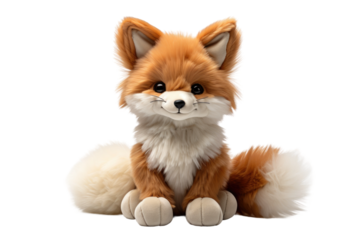 The Majestic Fox Of Frosty Meadows on Transparent PNG Background...