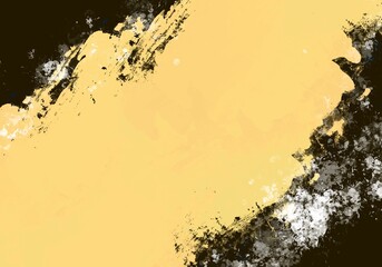 Abstract Cream Brown Grunge Texture Background