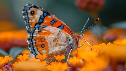 The magic of a beautiful little butterfly