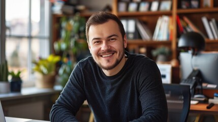 Obraz premium business person working at home concept