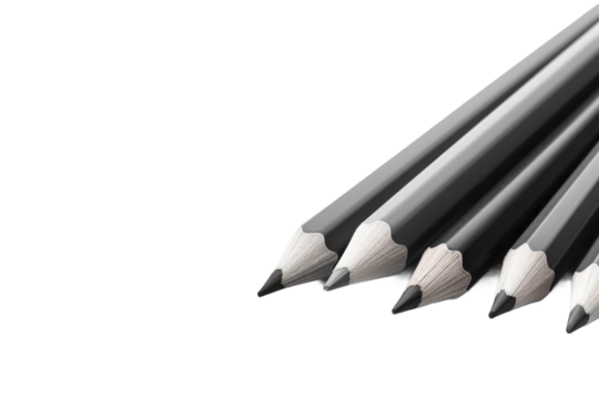 Shadows of Creativity on Transparent PNG Background...