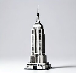 Fototapeta premium building of the city, tower, city, vector, old, sky, illustration, landmark, castle