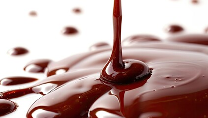 With a mesmerizing flow, liquid chocolate fills the space with its irresistible scent.