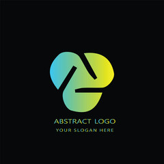 Abstract Colorful Logo Design Elements