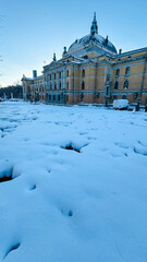 Various photos taken in the winter season on the streets of Oslo, the capital of Norway