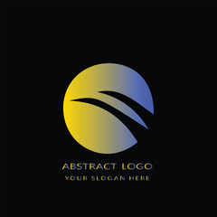 Naklejka premium Abstract Colorful Logo Design Elements