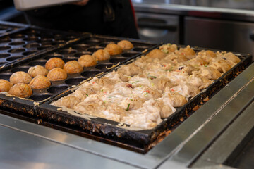 大阪のタコ焼き屋