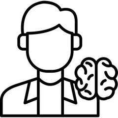 Intelligent Student Icon