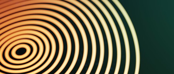 Obraz premium Abstract futuristic - technology with polygonal shapes on dark blue background. Design digital technology concept. 3d illustration.