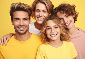 Fototapeta premium family members concept