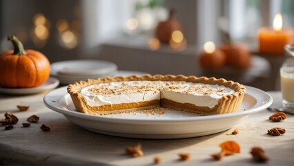 Maple Pumpkin Pie