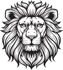 Fototapeta premium Lion Head