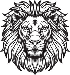 Fototapeta premium Lion Head