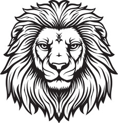 Fototapeta premium Lion Head