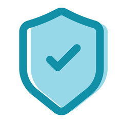 shield icon for illustration