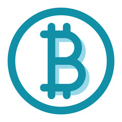 bitcoin icon for illustration