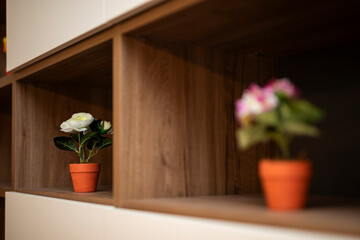 Flower décor furniture