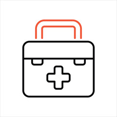 First Aid Kit vector icon