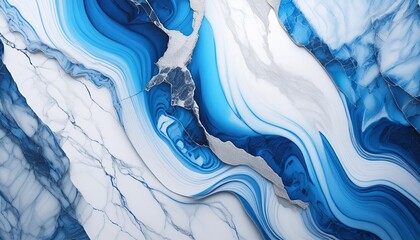 blue and white marble effect background design