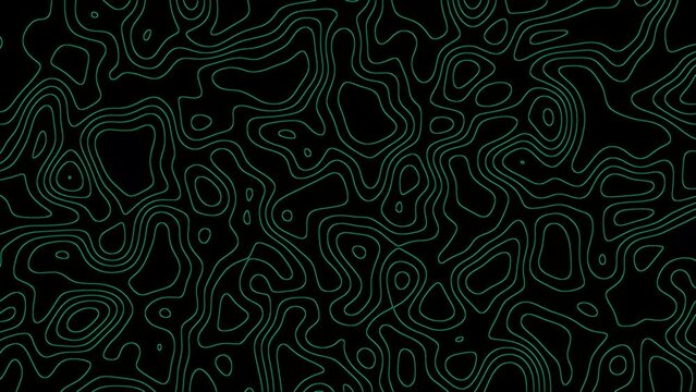 Terrain scanner view of map, abstract background.