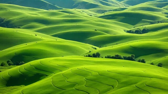 green rice terraces