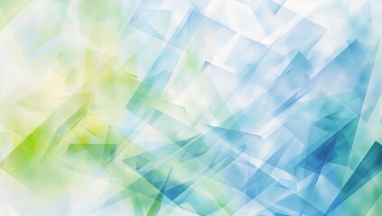 Abstract Geometric Blue Background Design