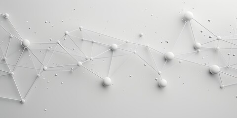 a white background with a lot of dots and lines on it