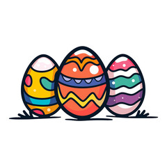 easter egg icon, easter egg cartoon