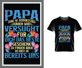 Father's dAY Best selling t shirt and mug design vector