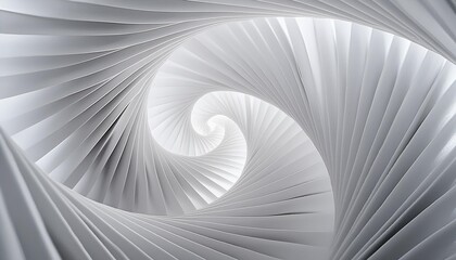 abstract white spiral lines pattern background illustration