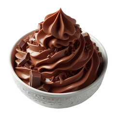 chocolate, cream, dessert, food, milk, background, ice, isolated, snack, cake, topping, whipped, whipped cream, brown, closeup, sweet, soft, swirl, creamy, white, cup, drink, gourmet, refreshment, smo