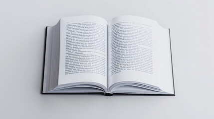 Obraz premium Open Book on Table