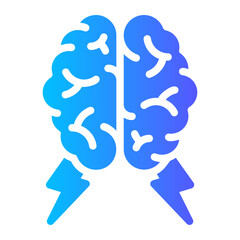 brainstorm gradient icon