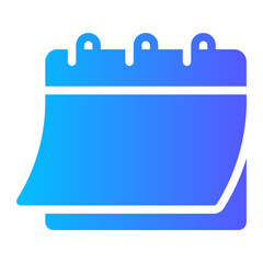 calendar gradient icon