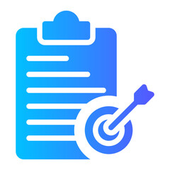 goal gradient icon