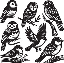 Obraz premium bird vectore illastration