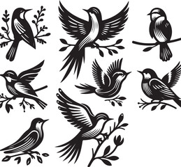 Obraz premium bird vectore illastration