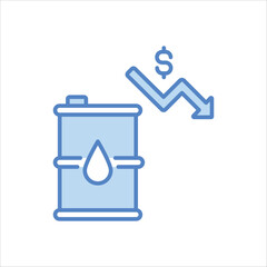 Oil Price vector icon