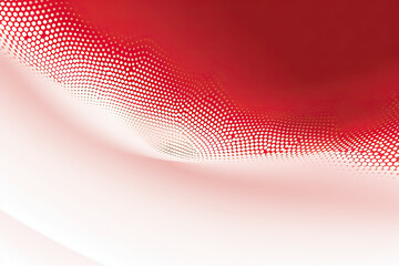 Dynamic Contrast: Red and White Backgrounds for Visual Impact