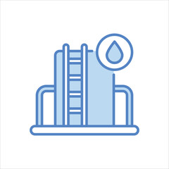 Oil Industry vector icon