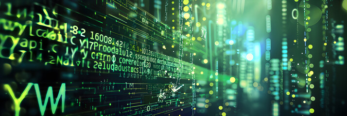 Visual Interpretation of YM Code Programming - A Matrix-Inspired Digital Art