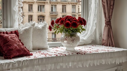 wedding bouquet on a table