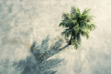 Zelfklevend Fotobehang palm tree, plant