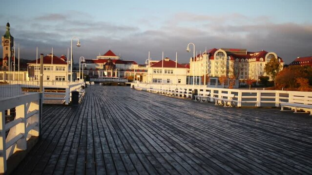 Sopot Pier - pier in city of Sopot, Poland