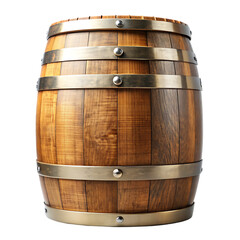Obraz premium beer barrel on transparent background