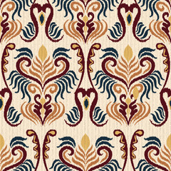 vector floral seamless pattern illustration	
