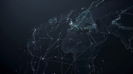 Dotted world map,color world map,Vector design illustration