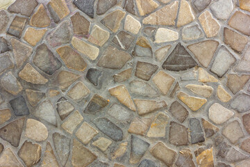 Texture of floor with stone pattern for background 