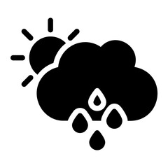 weather glyph icon