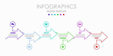 Infographic design template with place for your data. Vector illustration.